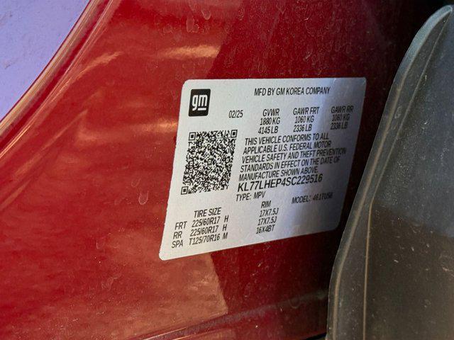 used 2025 Chevrolet Trax car, priced at $18,877