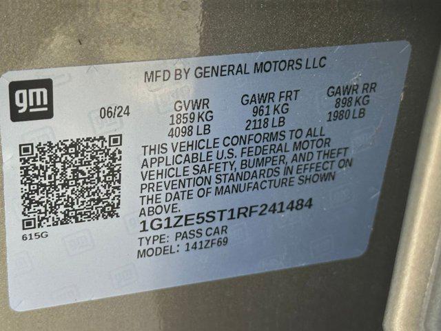 used 2024 Chevrolet Malibu car, priced at $18,422