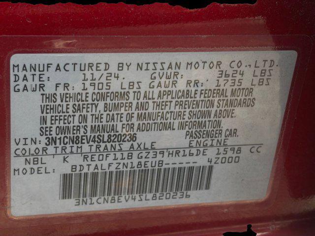 used 2025 Nissan Versa car, priced at $16,101