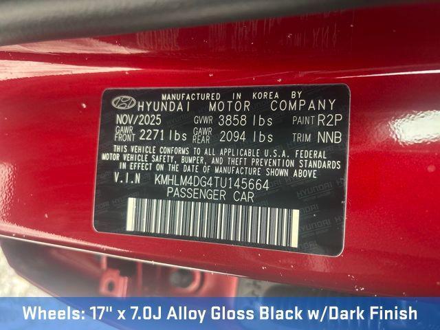 new 2026 Hyundai Elantra car, priced at $24,926