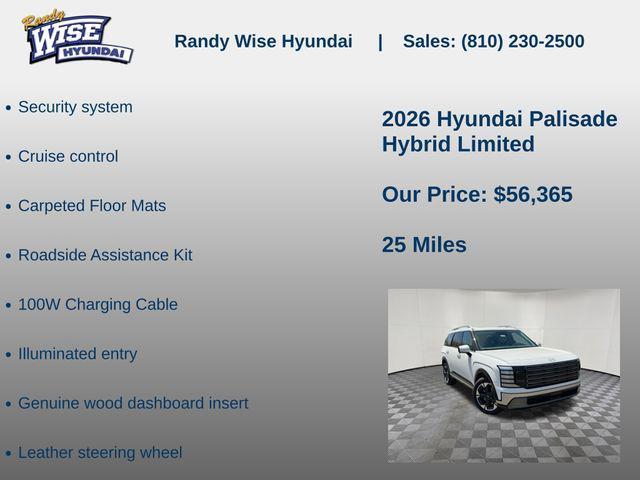 new 2026 Hyundai Palisade Hybrid car, priced at $56,365