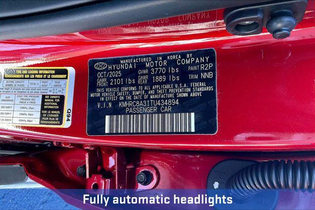 new 2026 Hyundai Venue car, priced at $25,720