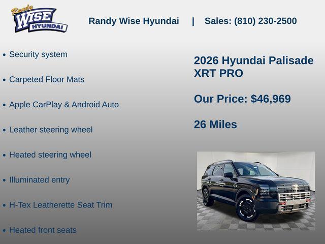 new 2026 Hyundai Palisade car, priced at $46,969
