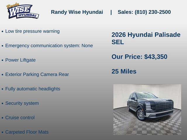new 2026 Hyundai Palisade car, priced at $43,350