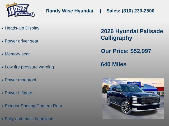new 2026 Hyundai Palisade car, priced at $52,997
