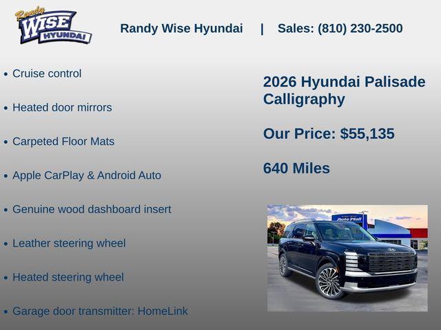 new 2026 Hyundai Palisade car, priced at $55,135