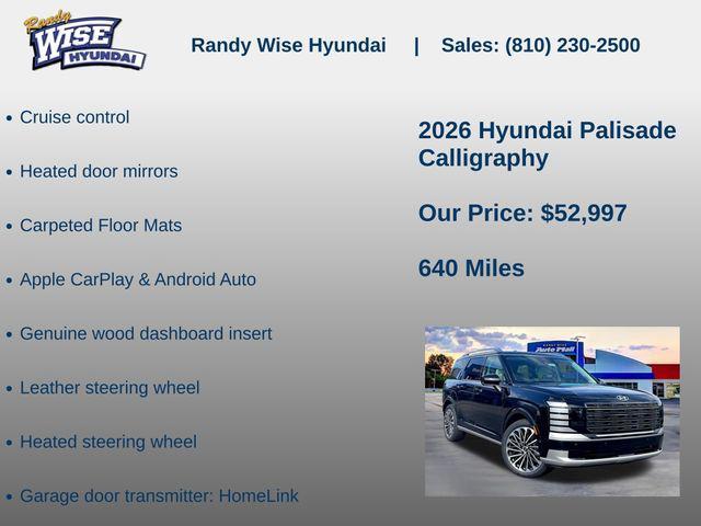 new 2026 Hyundai Palisade car, priced at $52,997