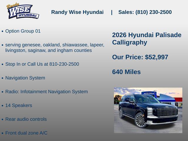 new 2026 Hyundai Palisade car, priced at $52,997