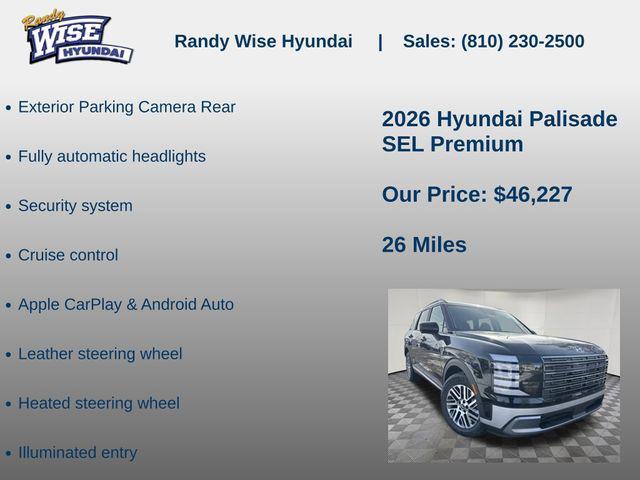 new 2026 Hyundai Palisade car, priced at $46,227