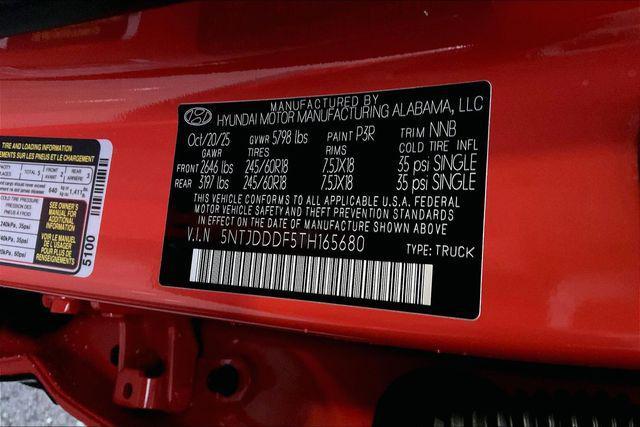 new 2026 Hyundai SANTA CRUZ car, priced at $43,845