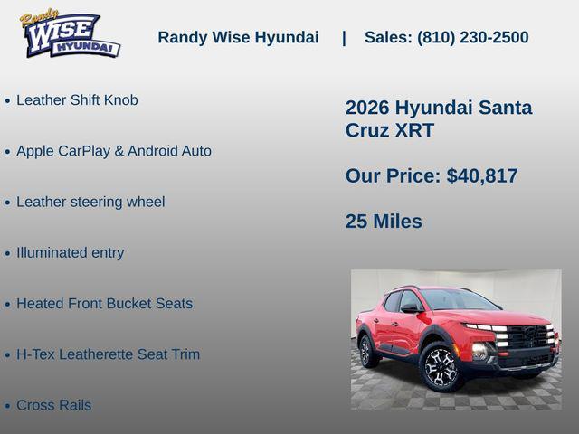 new 2026 Hyundai SANTA CRUZ car, priced at $40,817