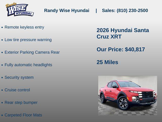 new 2026 Hyundai SANTA CRUZ car, priced at $40,817