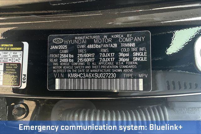 new 2025 Hyundai Kona EV car, priced at $33,411