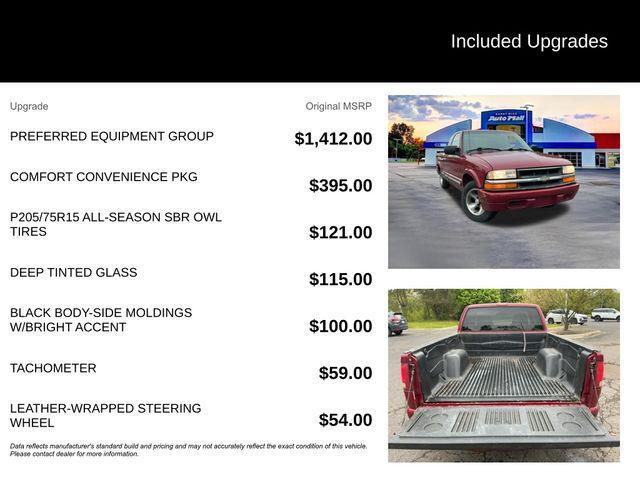 used 2001 Chevrolet S-10 car, priced at $2,995