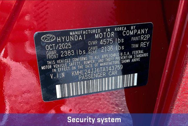 new 2026 Hyundai Sonata Hybrid car, priced at $29,017