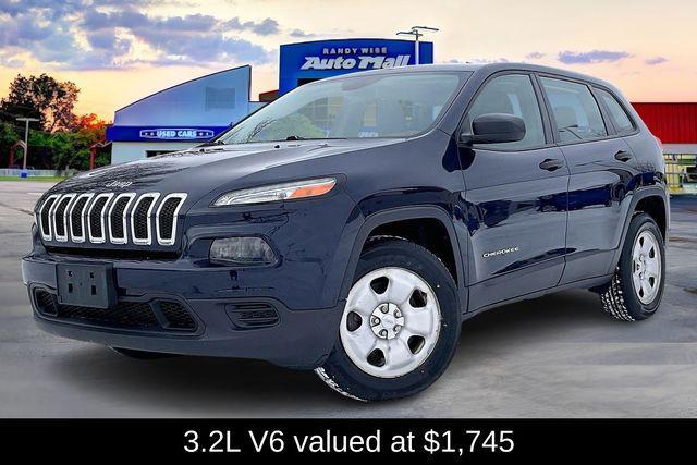 used 2016 Jeep Cherokee car, priced at $7,995