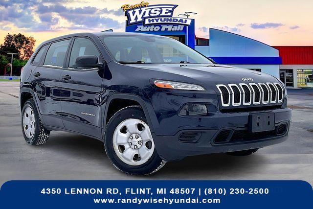 used 2016 Jeep Cherokee car, priced at $7,995