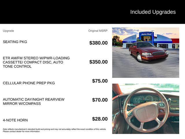 used 1997 Buick Park Avenue car, priced at $3,800