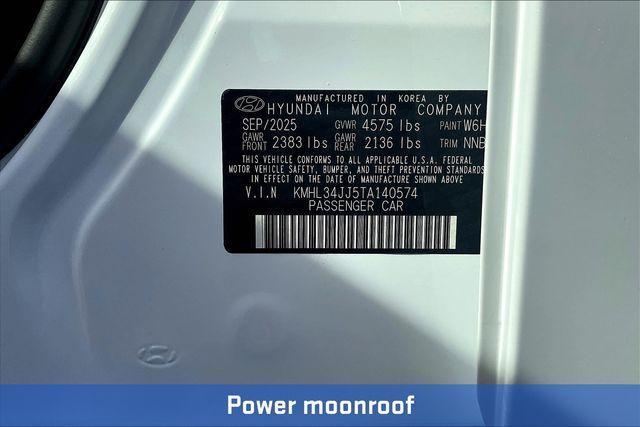 new 2026 Hyundai Sonata Hybrid car, priced at $32,217