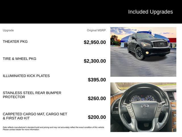 used 2012 INFINITI QX56 car, priced at $9,222