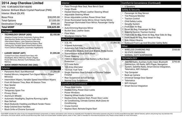 used 2014 Jeep Cherokee car, priced at $9,588