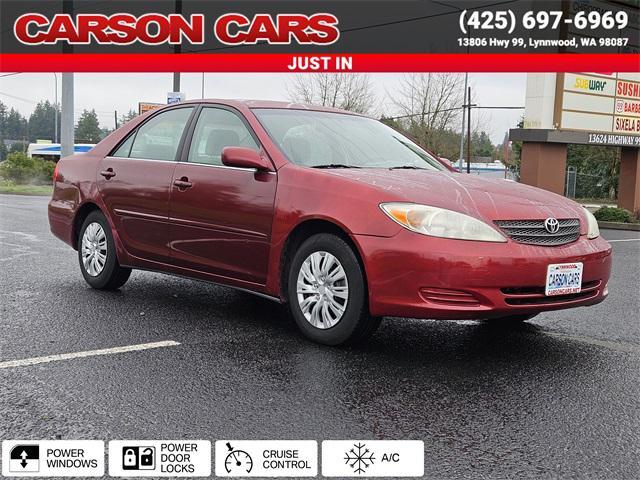 used 2002 Toyota Camry car