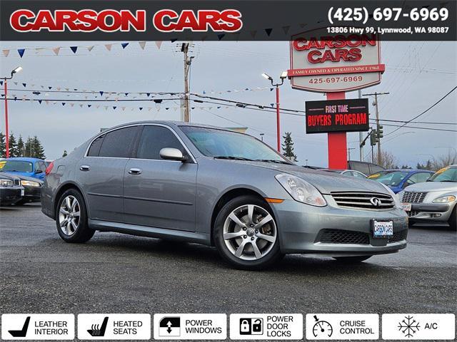 used 2005 INFINITI G35 car, priced at $6,777
