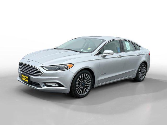 used 2017 Ford Fusion Hybrid car, priced at $14,595
