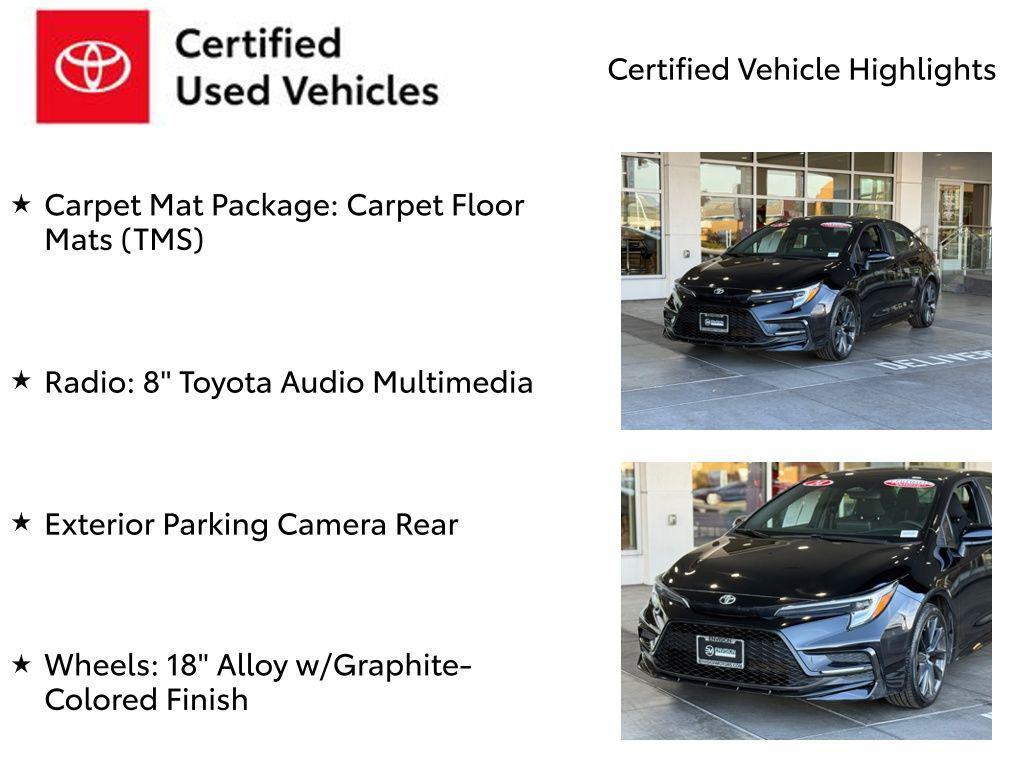 used 2024 Toyota Corolla car, priced at $24,687