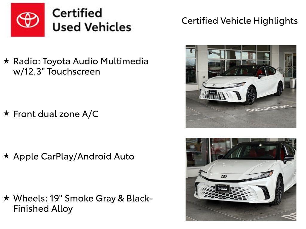 used 2025 Toyota Camry car, priced at $37,479