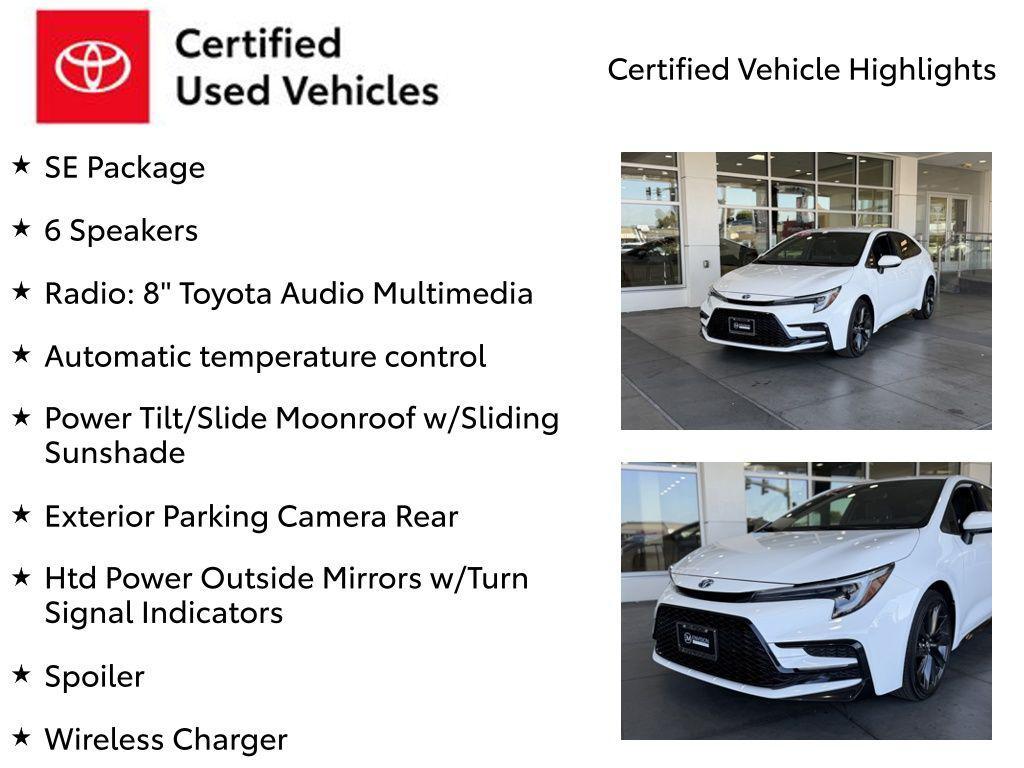 used 2024 Toyota Corolla Hybrid car, priced at $25,480