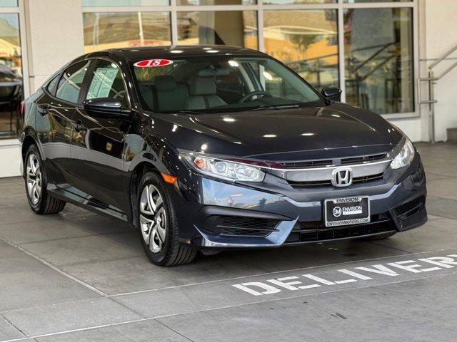 used 2018 Honda Civic car, priced at $16,905