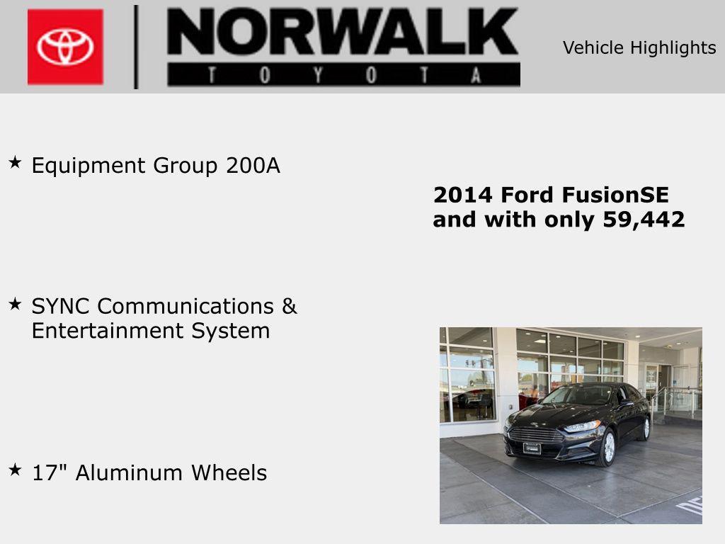 used 2014 Ford Fusion car, priced at $10,188