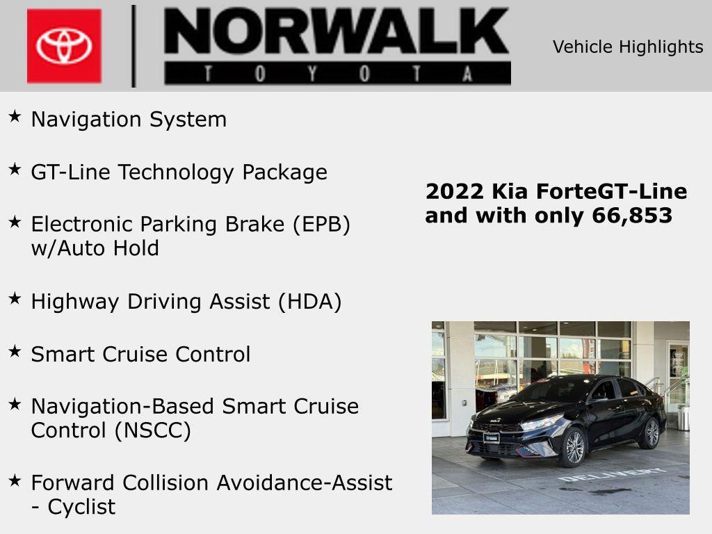 used 2022 Kia Forte car, priced at $16,637