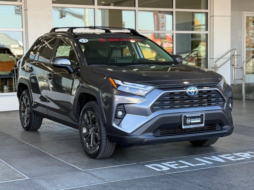 used 2023 Toyota RAV4 Hybrid car, priced at $31,688