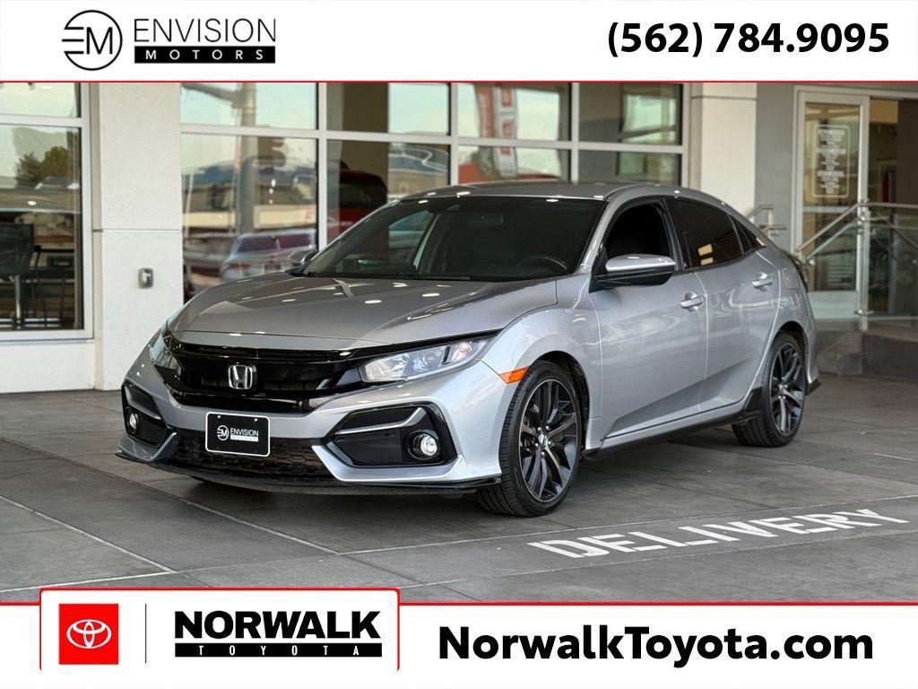 used 2021 Honda Civic car, priced at $18,363