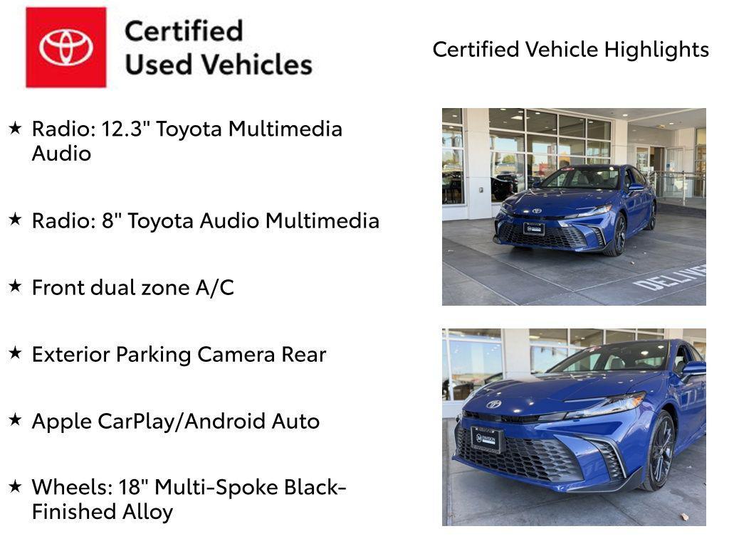 used 2026 Toyota Camry car, priced at $33,124