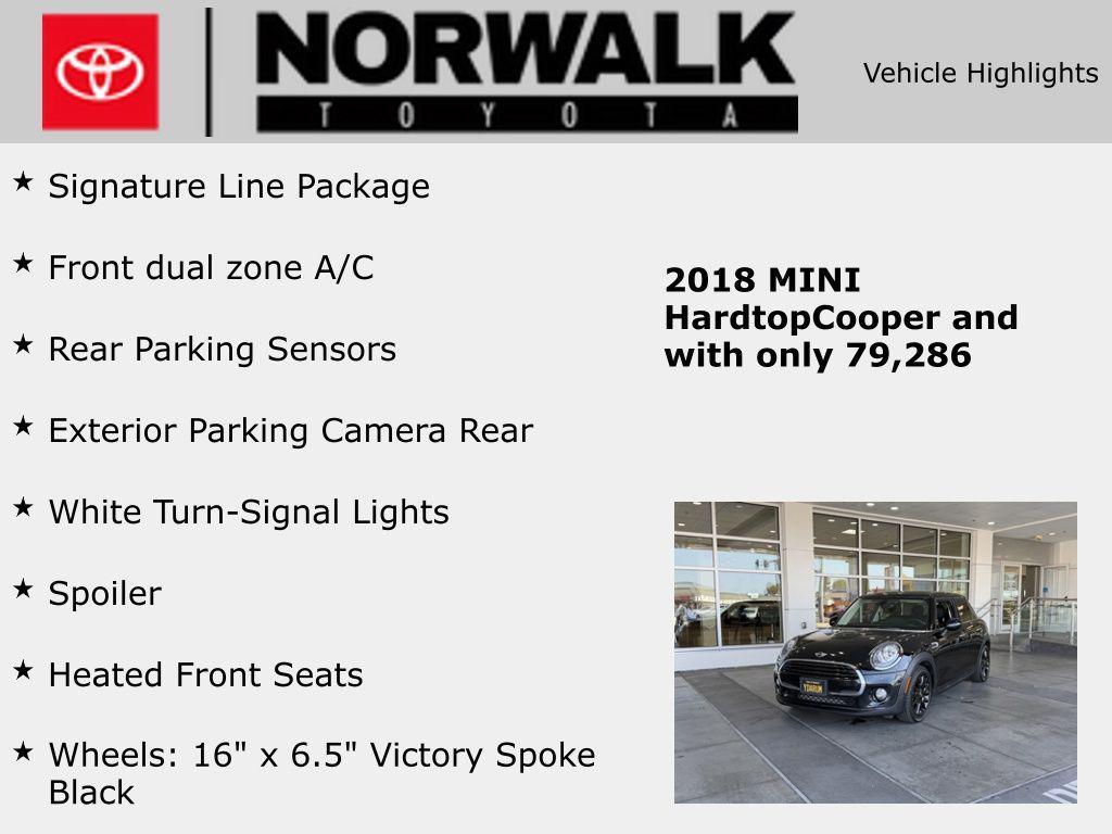 used 2018 MINI Hardtop car, priced at $11,988