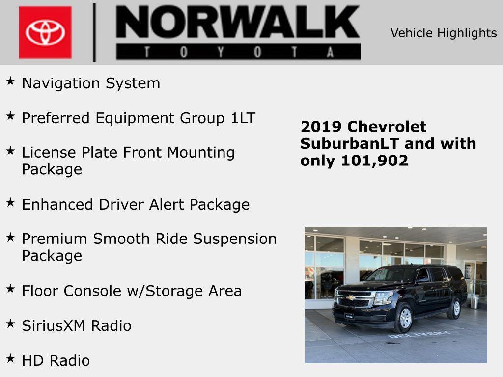 used 2019 Chevrolet Suburban car, priced at $21,599