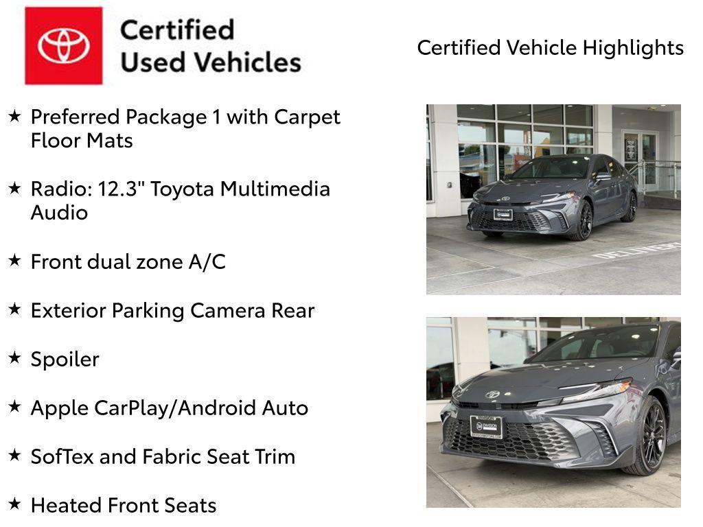 used 2026 Toyota Camry car, priced at $32,590