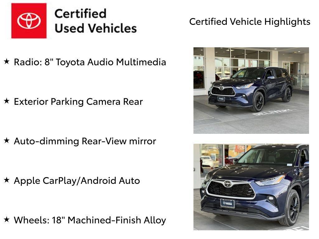 used 2023 Toyota Highlander car, priced at $32,913
