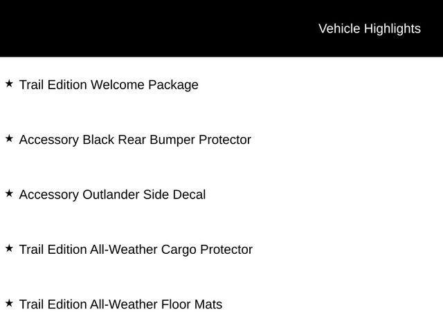 new 2026 Mitsubishi Outlander car, priced at $39,843