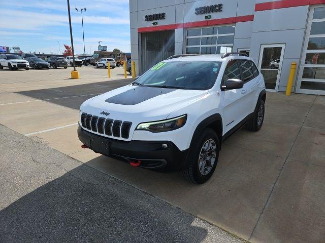 used 2021 Jeep Cherokee car, priced at $17,363