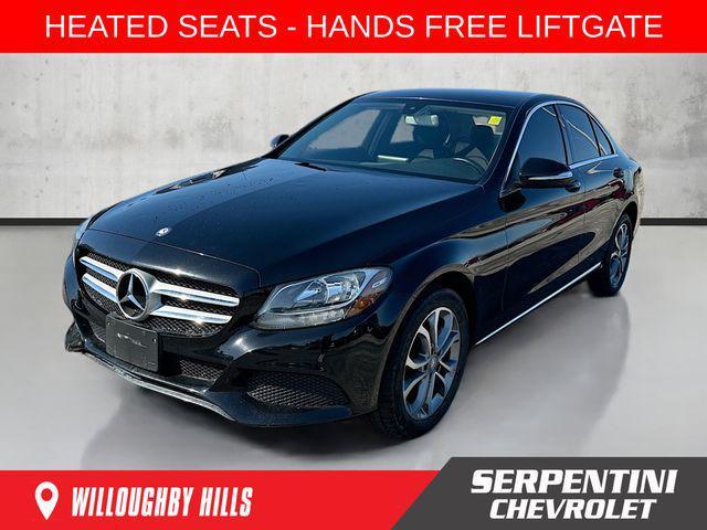 used 2015 Mercedes-Benz C-Class car, priced at $12,277