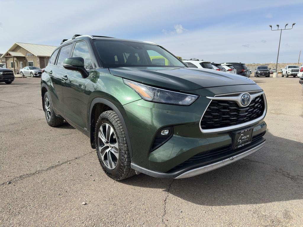 used 2023 Toyota Highlander Hybrid car, priced at $33,821