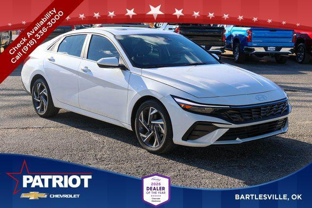 used 2025 Hyundai Elantra car, priced at $21,500
