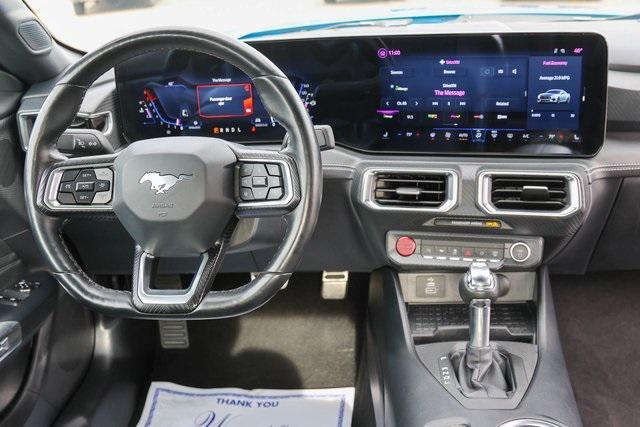 used 2024 Ford Mustang car, priced at $26,998
