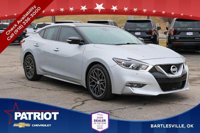 used 2018 Nissan Maxima car, priced at $17,500