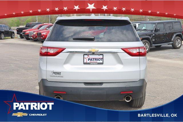 used 2021 Chevrolet Traverse car, priced at $17,446