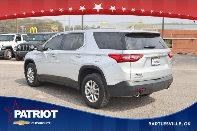 used 2021 Chevrolet Traverse car, priced at $17,446